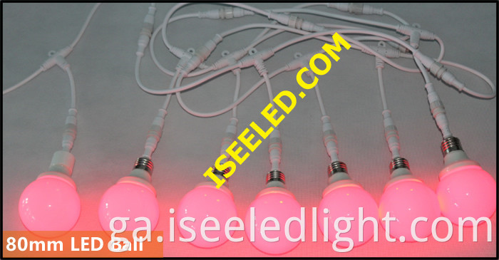 Color Changing Colorful 3w Led Bulb